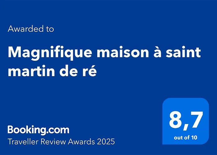 Magnifique Maison A Saint Martin De Re